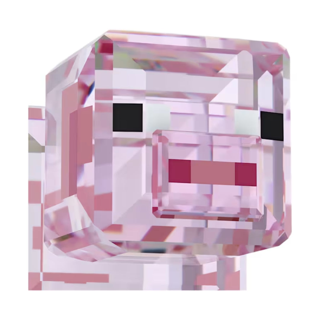 Swarovski Minecraft Pig