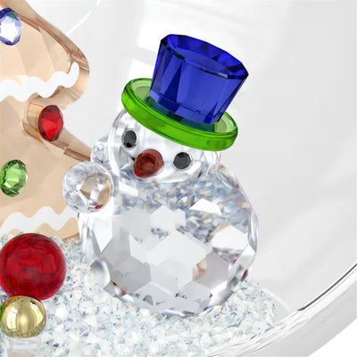 Swarovski Holiday Cheers Tree and Snowman Ball Ornament