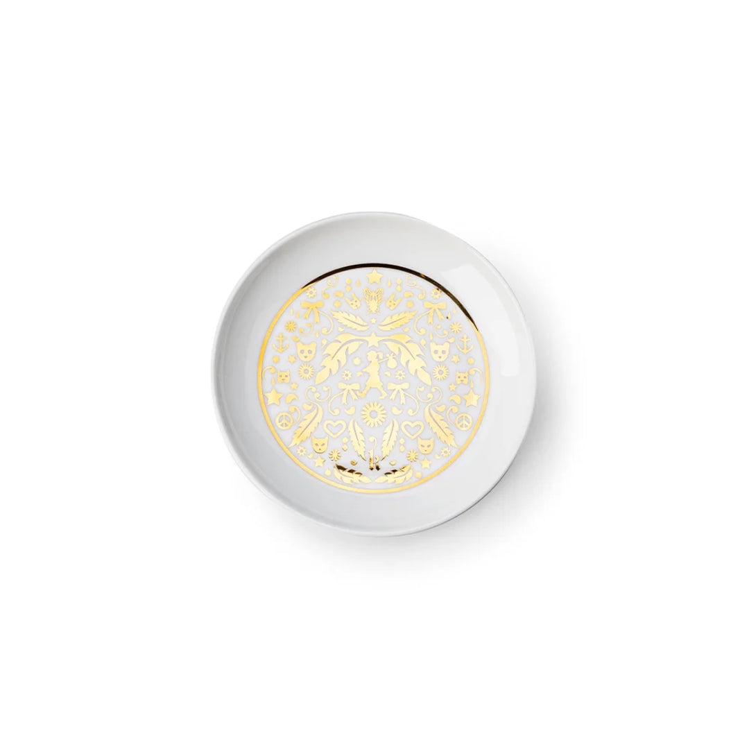 Karen Walker | White Filigree Ceramic Jewellery Dish