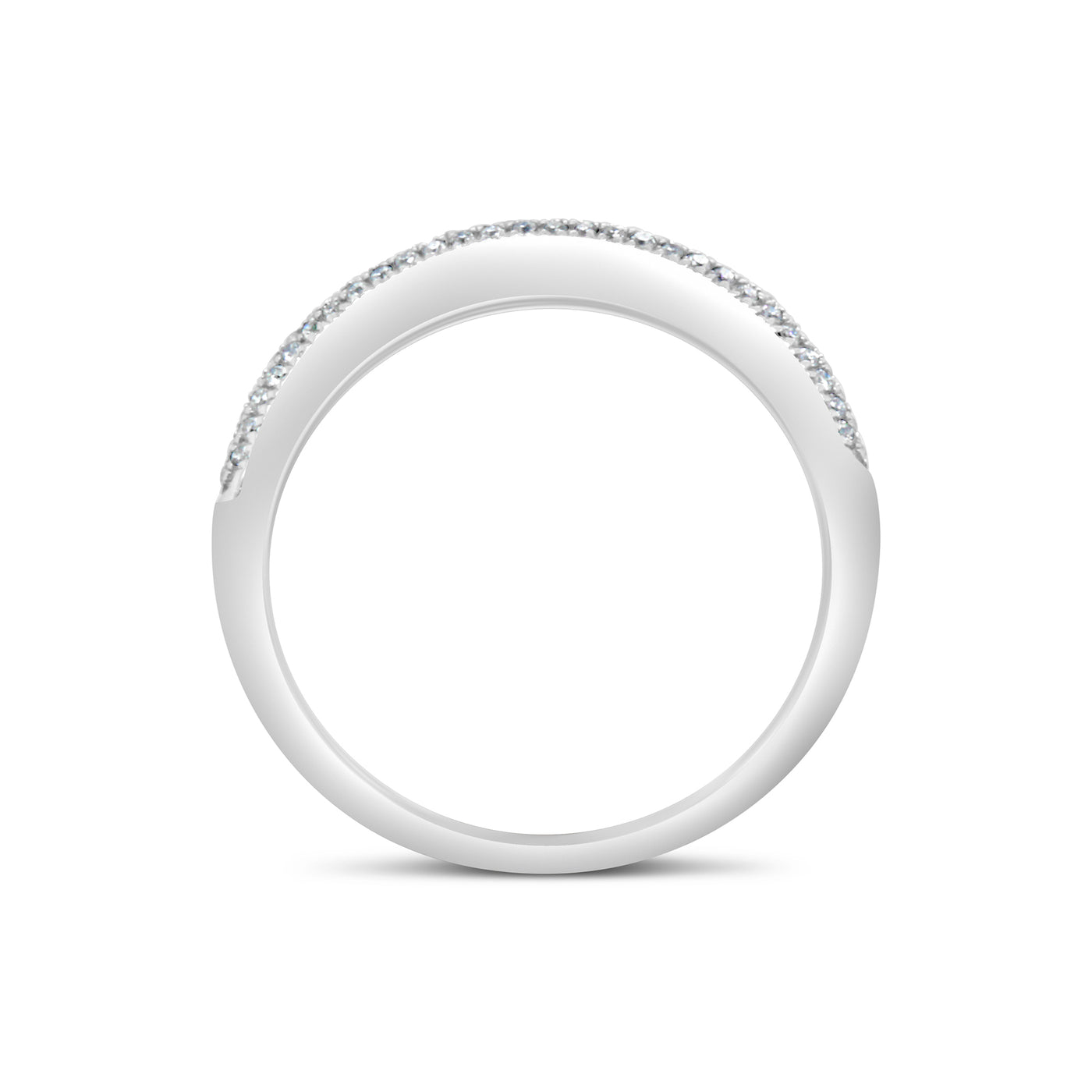 14ct Diamond Wedder or Spacer Ring