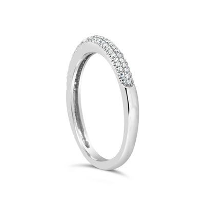 14ct Diamond Wedder or Spacer Ring