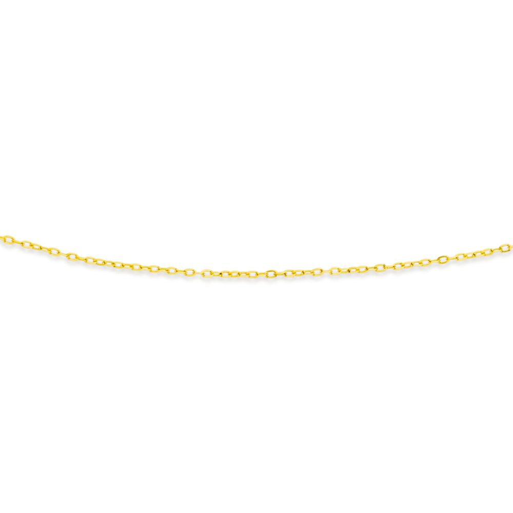 Omnia 9k Yellow Gold 45cm Cable Chain