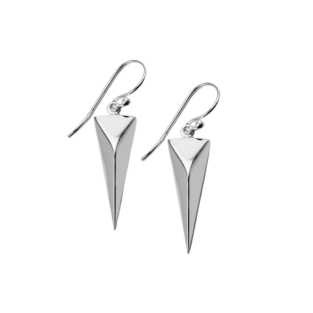 Celesti 'Flair' Triangle Drop Earrings