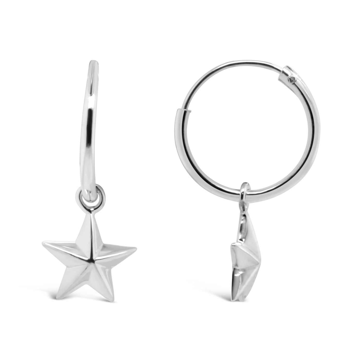 Celesti 'Azure' Star Sleeper Earrings