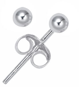 Celesti 'Gleam' 3mm Ball Stud Earrings