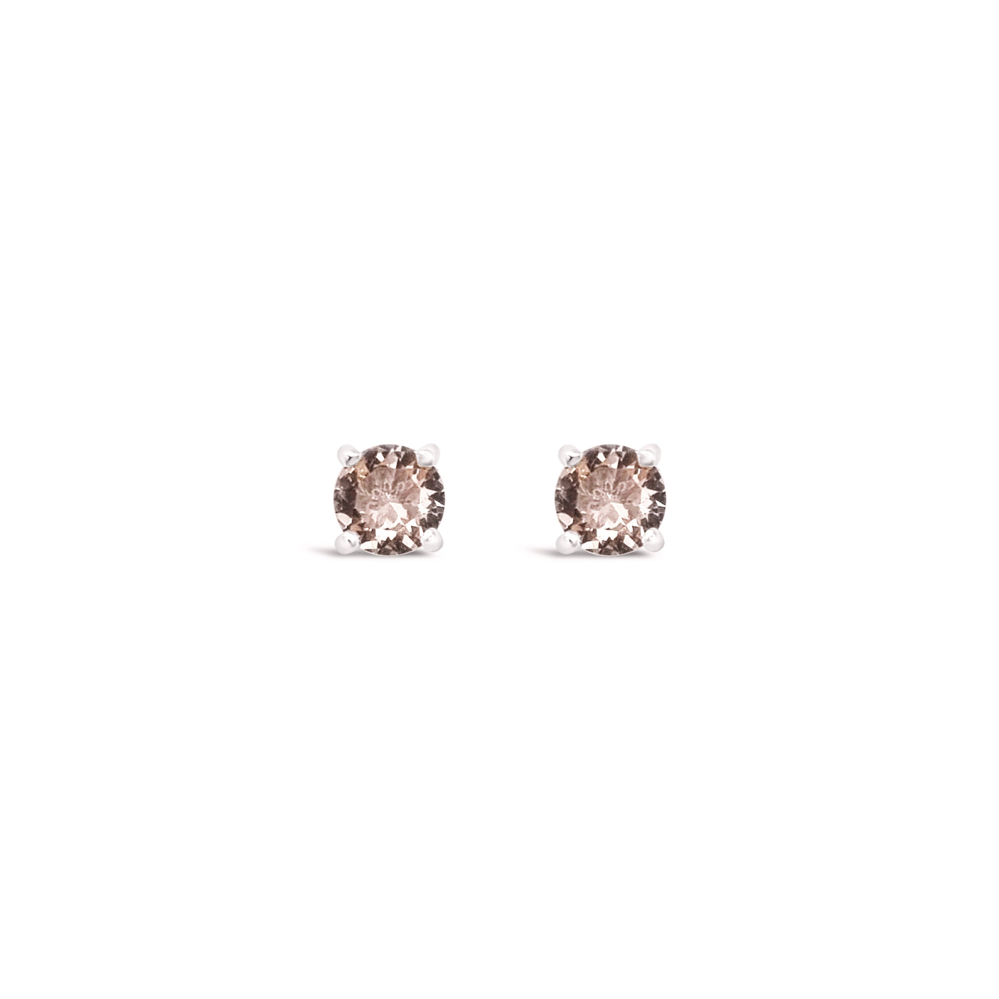 Omnia ‘Multicolor’ Rose Stud Earrings