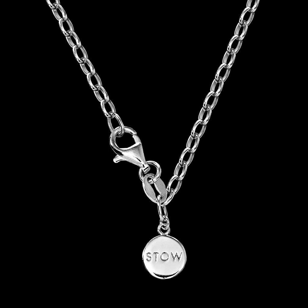 Stow Sterling Silver 55cm Belcher Chain