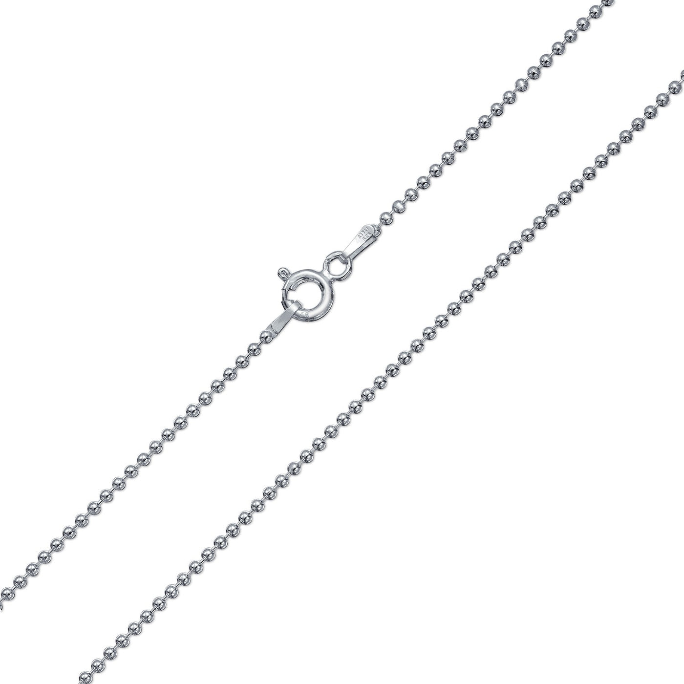 Grace Sterling Silver 50cm Ball Link Chain