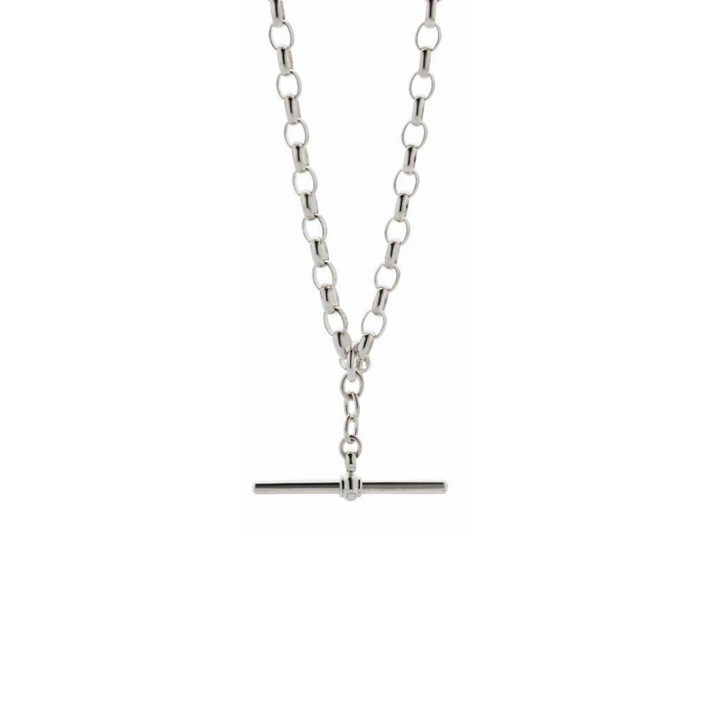 Omnia Sterling Silver Belcher Necklace Chain - 50cm