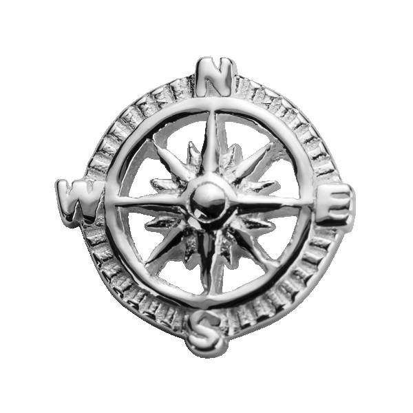 Stow Stg Compass Charm (Direction)