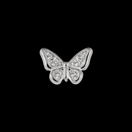 Stow Stg CZ Butterfly - New Beginnings Charm