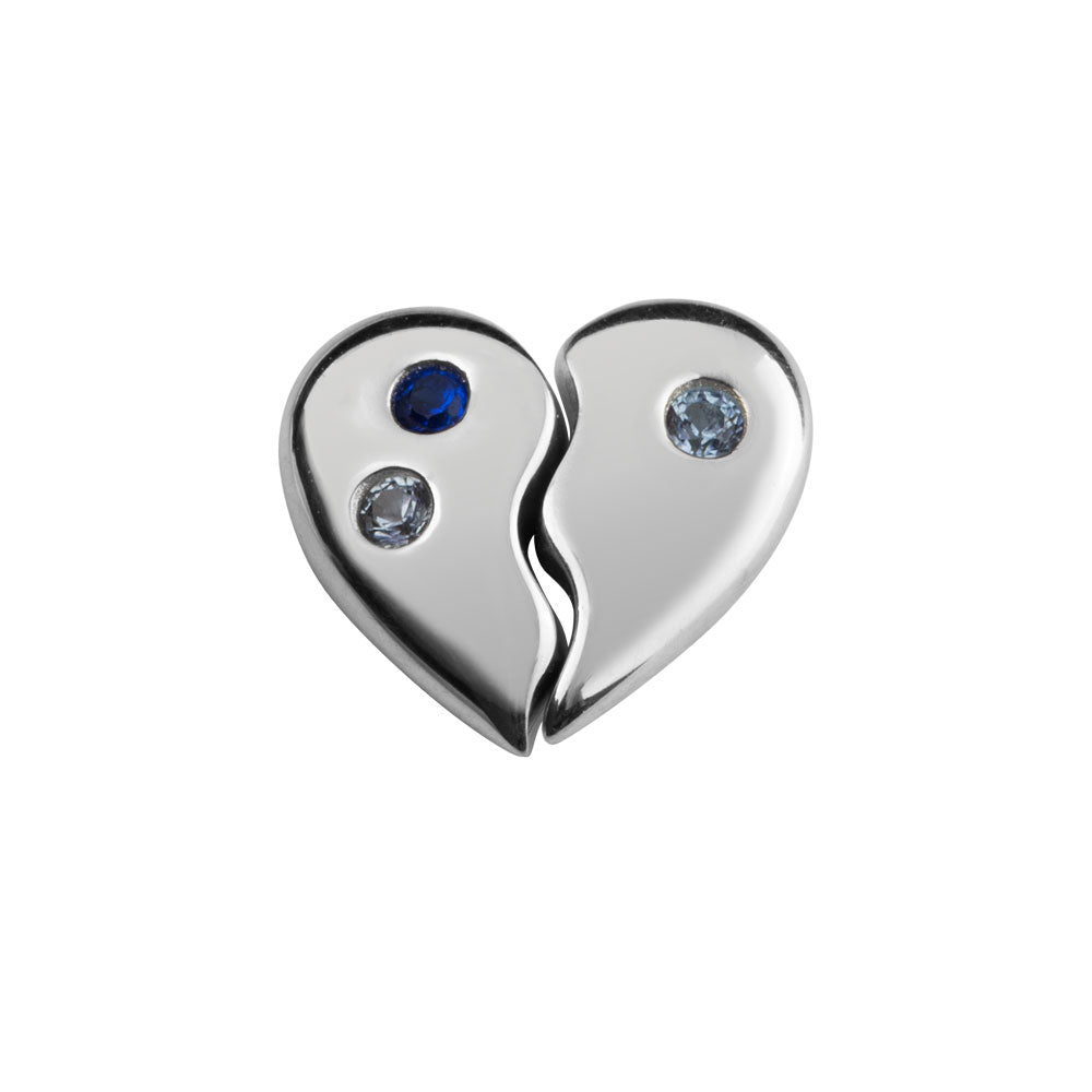 Stow Piece of My Heart Duo (Forever Loved) Charm
