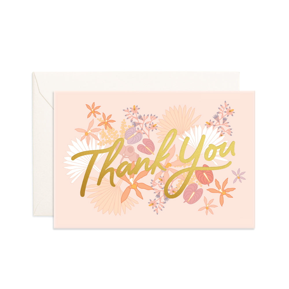 'Thank You' Mini Greeting Card