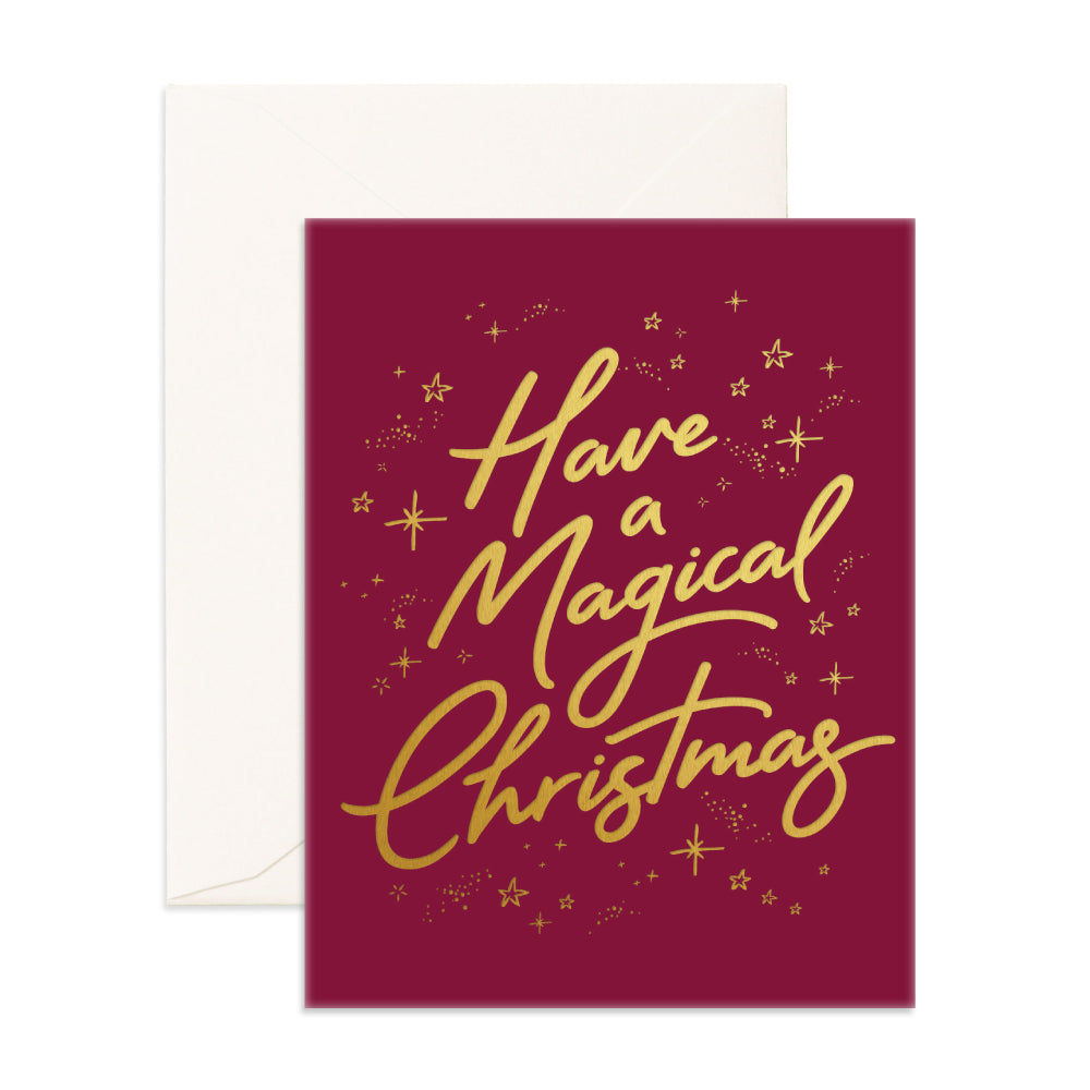 'Have a Magical Christmas' Greeting Card
