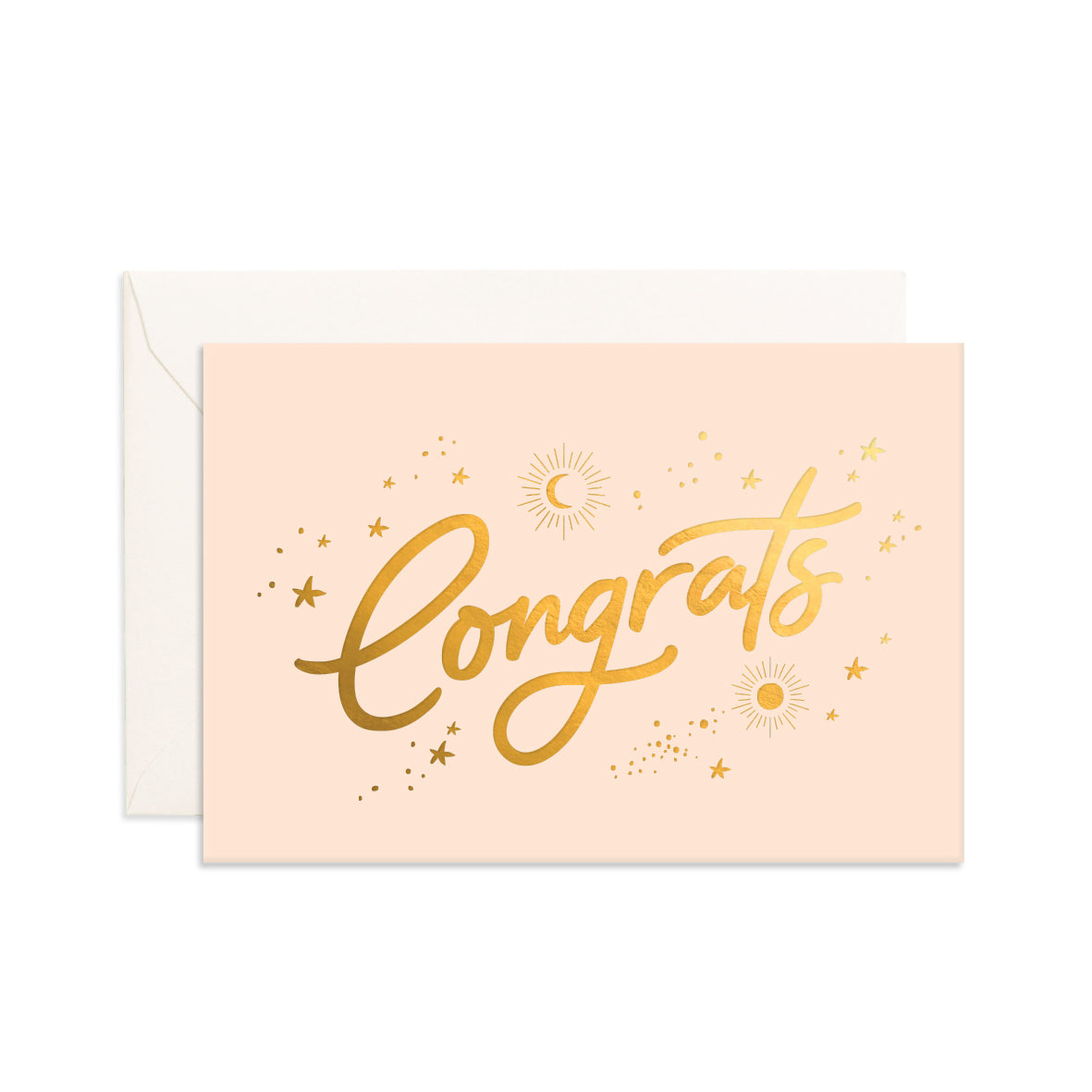 'Congrats' Mini Greeting Card