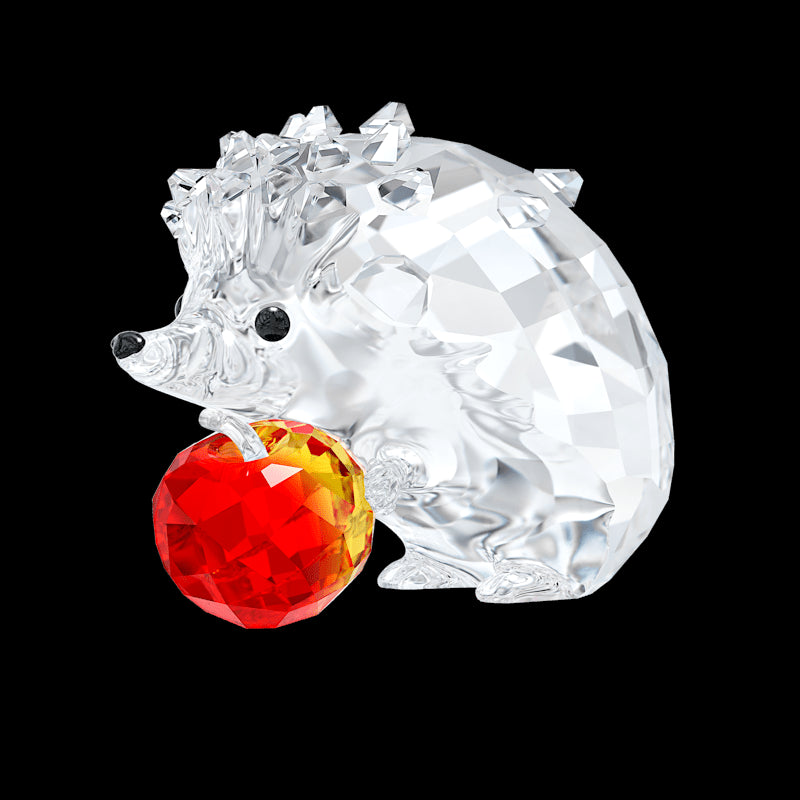 Swarovski Hedgehog with Apple